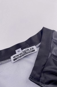 Bulk Order Black Printed Cycling Shirts Customized Milk Silk Race Short Sleeve Zip Style Cycling Shirts Cycling Shirts Supplier SKCSCP008 detail view-3